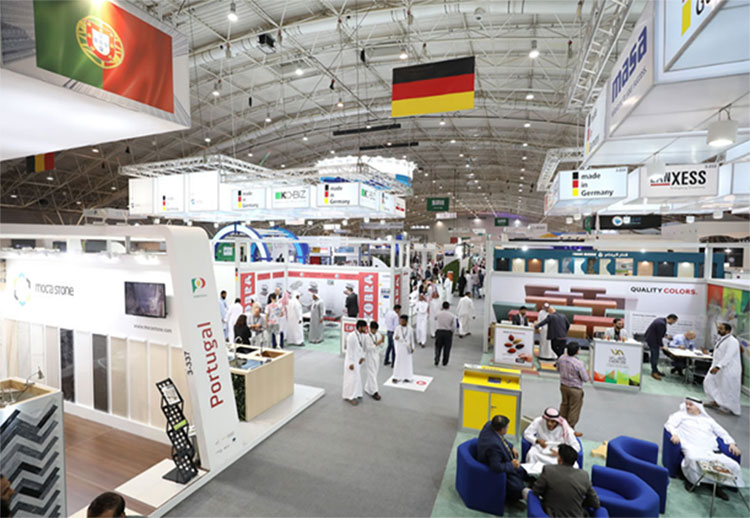 นิทรรศการวัสดุก่อสร้างและโครงสร้างพื้นฐานของซาอุดิอาระเบีย-